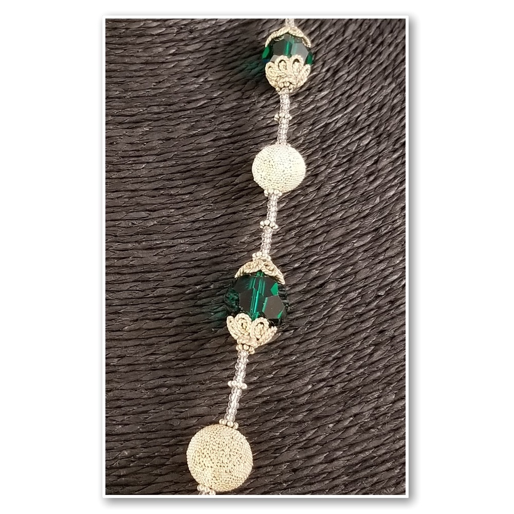 Swarovski and Sterling Silver Necklace & Earrings - Picture 6 of 8